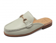 Loafer Mules SY-08 Cream Nappa